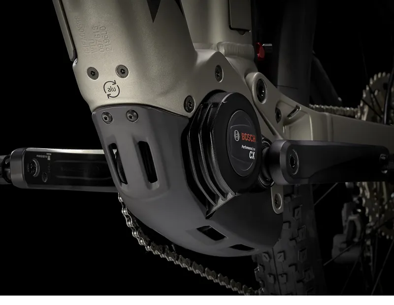 Trek Powerfly FS 4 500w Electric Mountain Bike in Silver-1